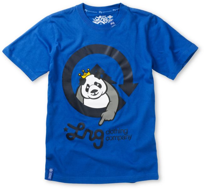 LRG Boys Homeboy Panda Blue Tee Shirt