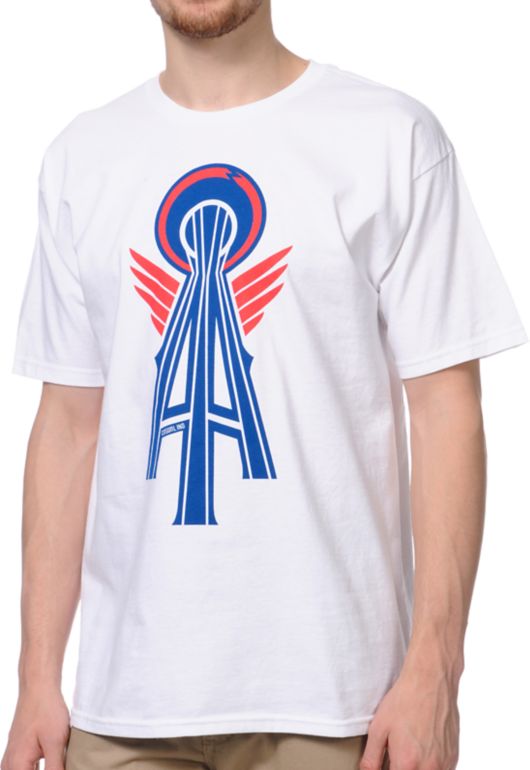 Casual Industrees Alpha White Tee Casual