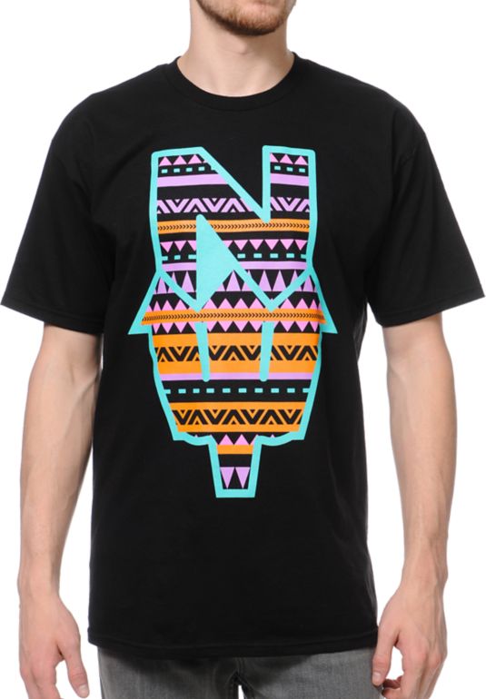 Casual Industrees El N Dub Black Tee Shirt