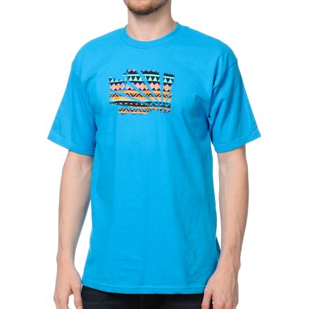 Casual Industrees El WA Brah Teal Tee Shirt