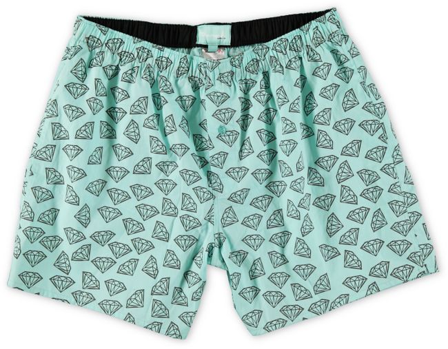 Diamond Supply Brilliant Blue & Black Boxers