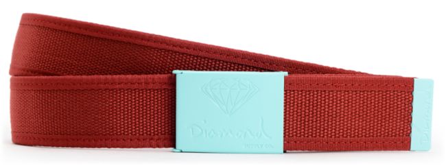 Diamond Supply OG 2-tone Mint & Burgundy Belt
