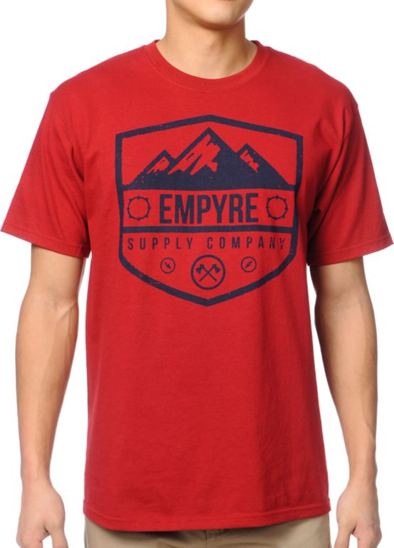 Empyre On The Edge Red Tee Shirt