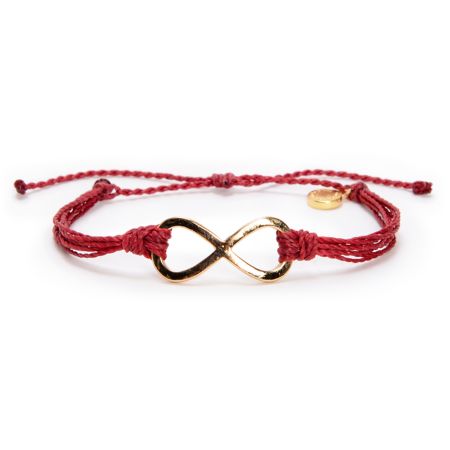Pura Vida Infinity Red Bracelet