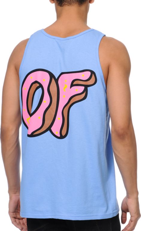 Odd Future OF Donut Blue Tank Top