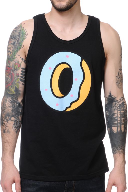 Odd Future Single Donut Black Tank Top