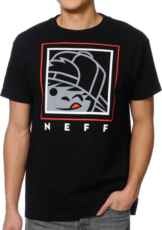 Neff Kensquared Black Tee Shirt