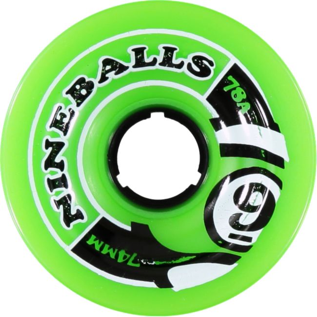 Sector 9 Nineball 74mm Green Skateboard Wheels