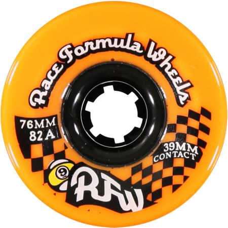 Sector 9 Race Formula Orange 76mm Skateboard Wheels