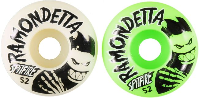 Spitfire Ramondetta Ghouls Mash 52mm Skateboard Wheels