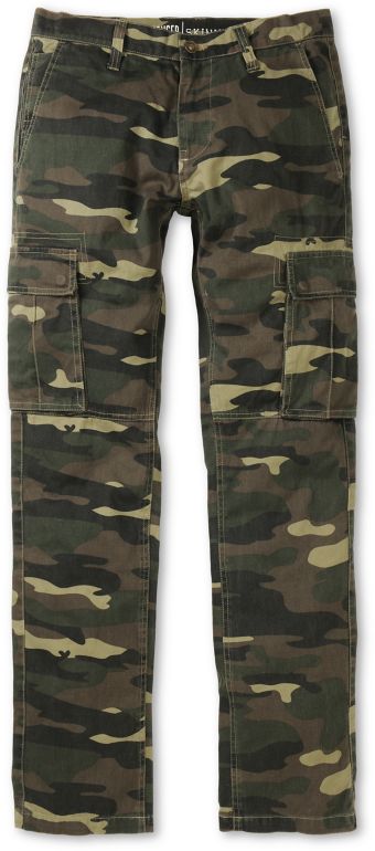 Free World Messenger Camo Skinny Cargo Pants