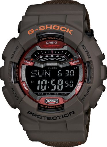 G-Shock GLS100-5 Winter G-Lide Brown Watch
