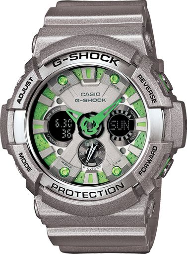 G-Shock GA-200SH-8A X-Large Grey & Green Watch