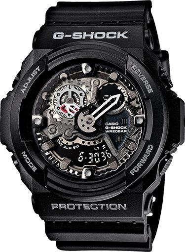 G-Shock GA300-1A Black Chronograph Watch