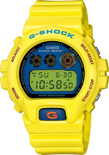 G-Shock DW6900PL-9 Yellow Watch