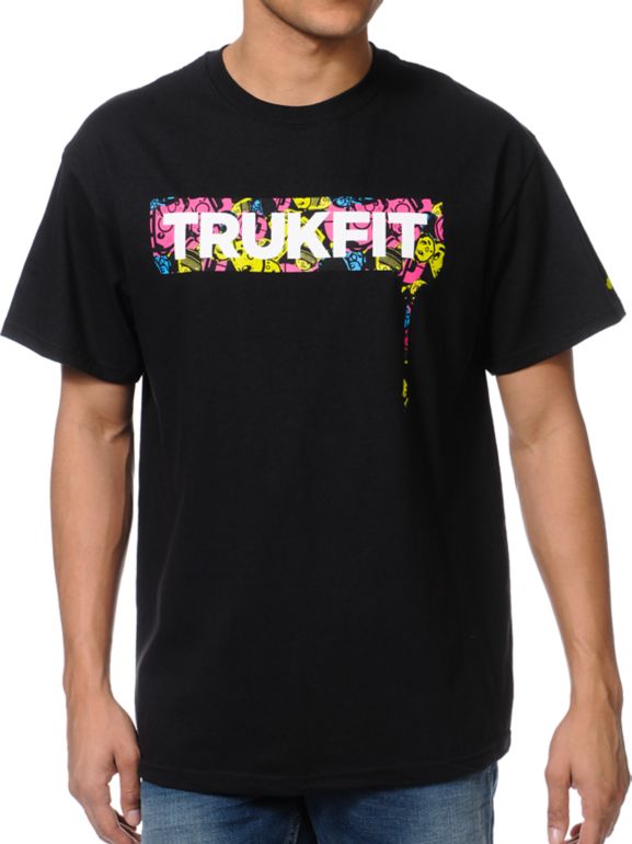 Trukfit Drip Black Tee Shirt