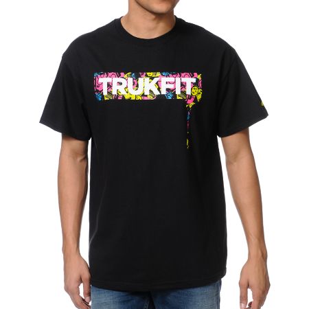 Trukfit Drip Black Tee Shirt