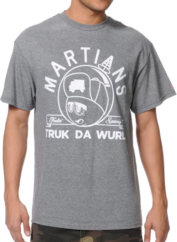 Trukfit Martian Grey Tee Shirt