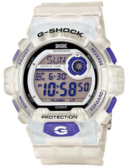 G-Shock x DGK 7JR G8900DGK LTD Clear Watch