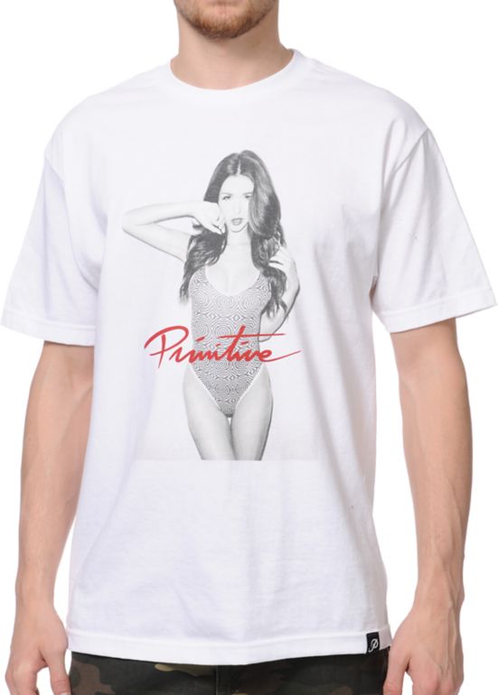 Primitive Ashley White Tee Shirt