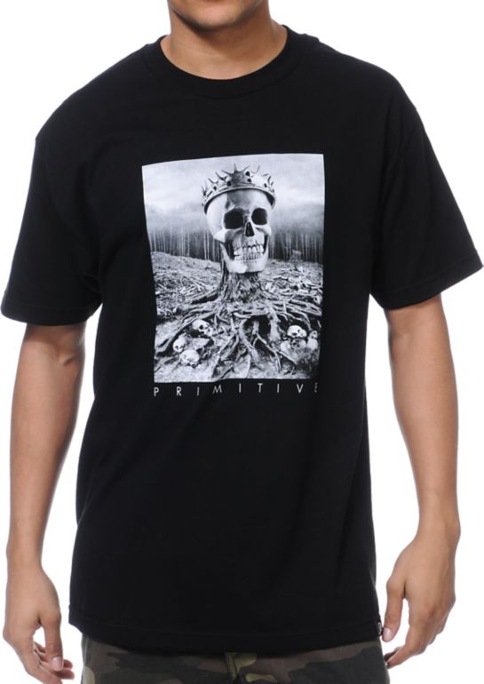 Primitive Lords Black Tee Shirt
