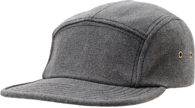 Chuck Originals Syracuse Camper Black 5 Panel Hat
