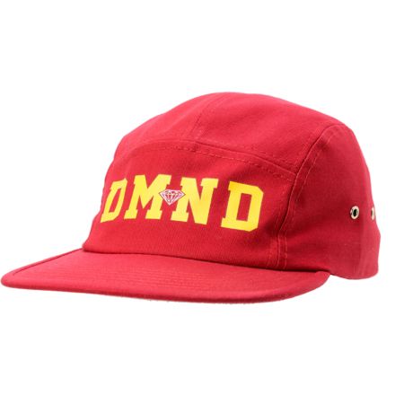 Diamond Supply DMND Red 5 Panel Hat