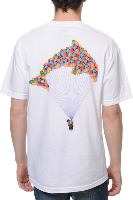 Odd Future Jasper Dolphin Balloon White Tee Shirt