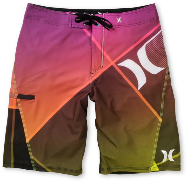 Hurley Sonic Phantom Magenta 21 Board Shorts