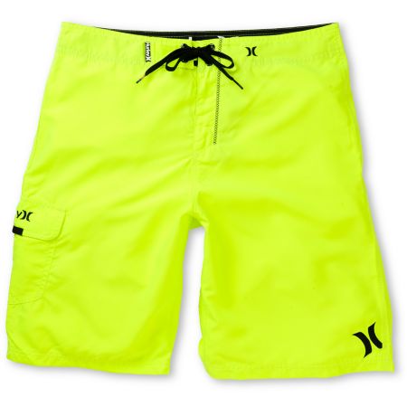 Hurley One And Only Neon Yellow 22 Board Shorts