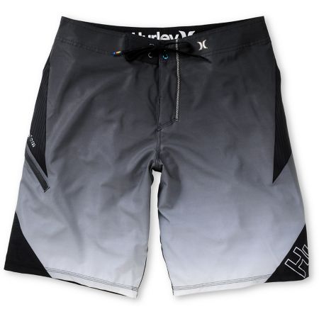 Hurley Plex Phantom Black Striped 21 Board Shorts
