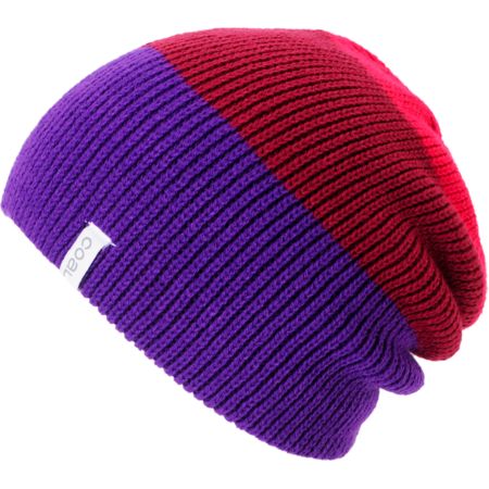 Coal Girls Frena Purple & Red Knit Beanie