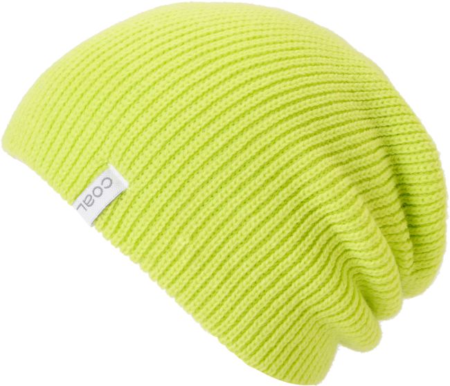 Coal Girls Frena Yellow Knit Beanie