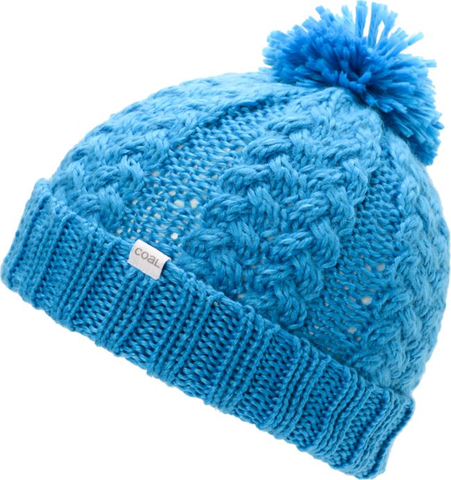 Coal Girls Karolyn Blue Pom Beanie
