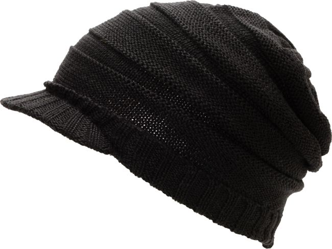 Coal Girls Cameron Black Visor Beanie
