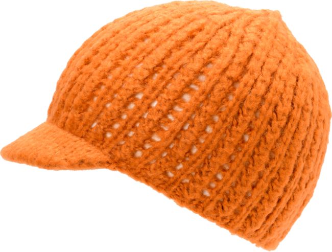Coal Girls Mina Orange Visor Beanie