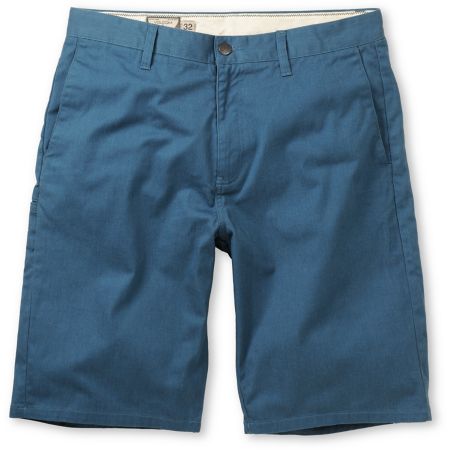 Volcom Frickin Modern Blue Stretch Chino Shorts
