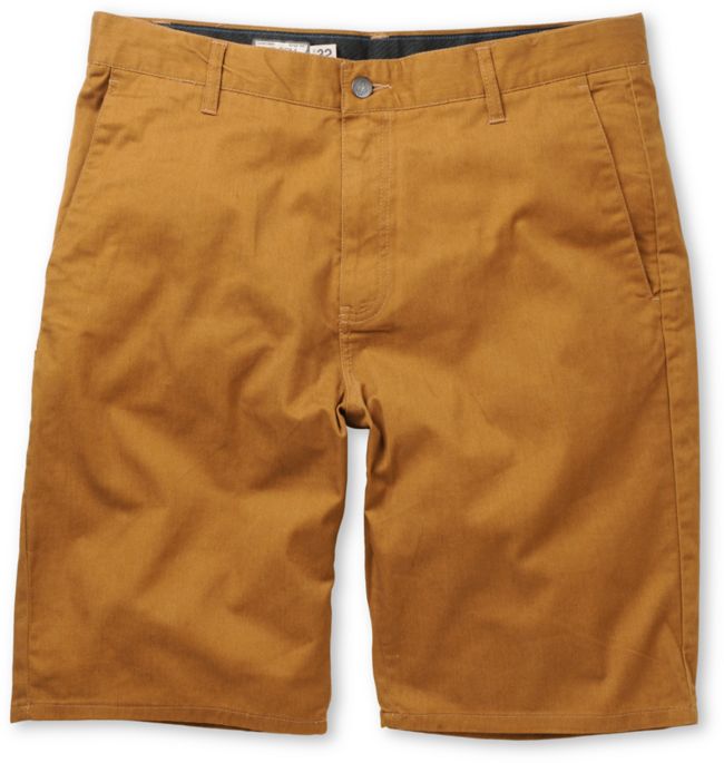Volcom Frickin Modern Hazelnut Stretch Chino Shorts