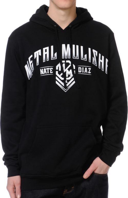 Metal Mulisha Nate Diaz Scope Black Pullover Hoodie