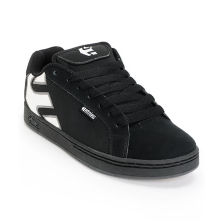 Etnies Fader Black, White, & Gum Skate Shoe