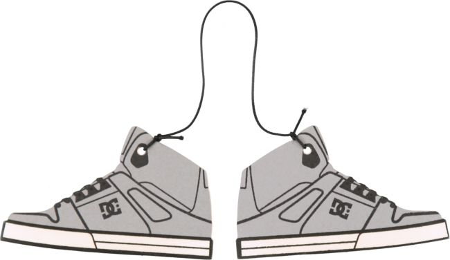 DC Shoe Grey & Black Air Freshener