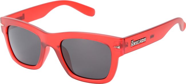 Brigada Big Shot Red Frost Polarized Sunglasses