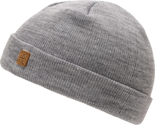 Coal Harbor Heather Grey Fold Beanie
