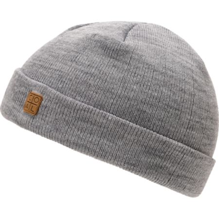 Coal Harbor Heather Grey Fold Beanie