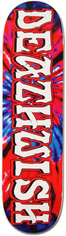 Deathwish Great Death Tie Dye 8.25 Skateboard Deck