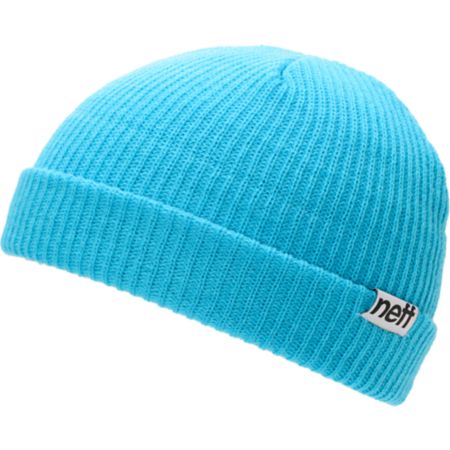 Neff Fold Cyan Beanie