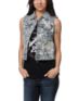 Thread and Supply Acid Paint Denim Vest
