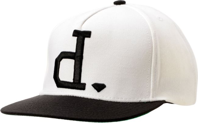Diamond Supply Un Polo White & Black Snapback Hat