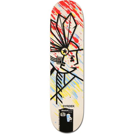 Alien Workshop Dyrdek Sketchbook 7.87 Skateboard Deck