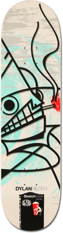 Alien Workshop Rieder Sketchbook 8.25 Skateboard Deck
